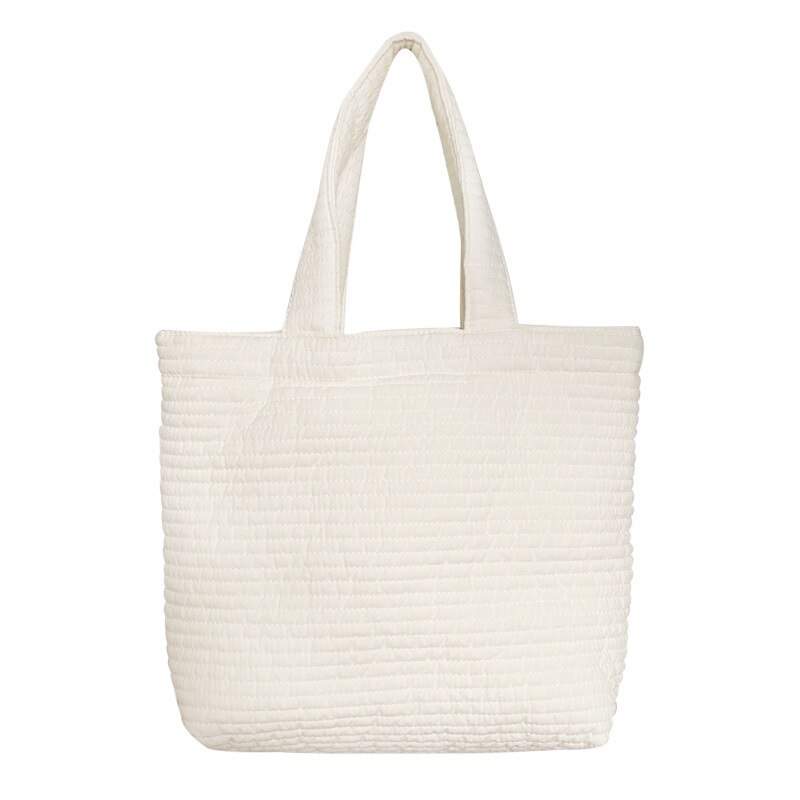 Sac à déjeuner lapin Kawaii, boîte à déjeuner pour femmes, fourre-tout de pique-nique en tissu de coton, petit sac à main, pochette mignonne, sacs de rangement des aliments portables WY351: white
