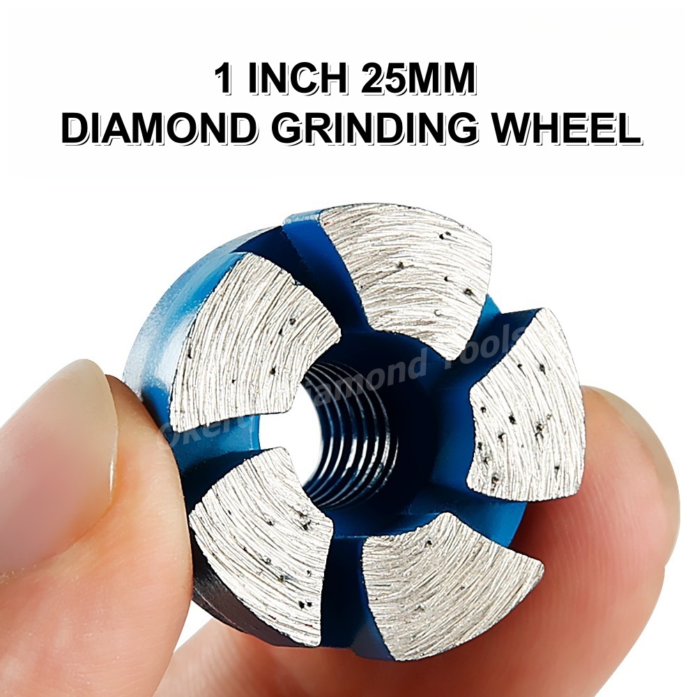 Disque De Meulage Professionnel Disque Diamant Turbo 125 Mm Pour Béton, Marbre, Granit - Meule Professionnelle SHDIATOOL Meule Alésage 22.23mm Grain 40/50