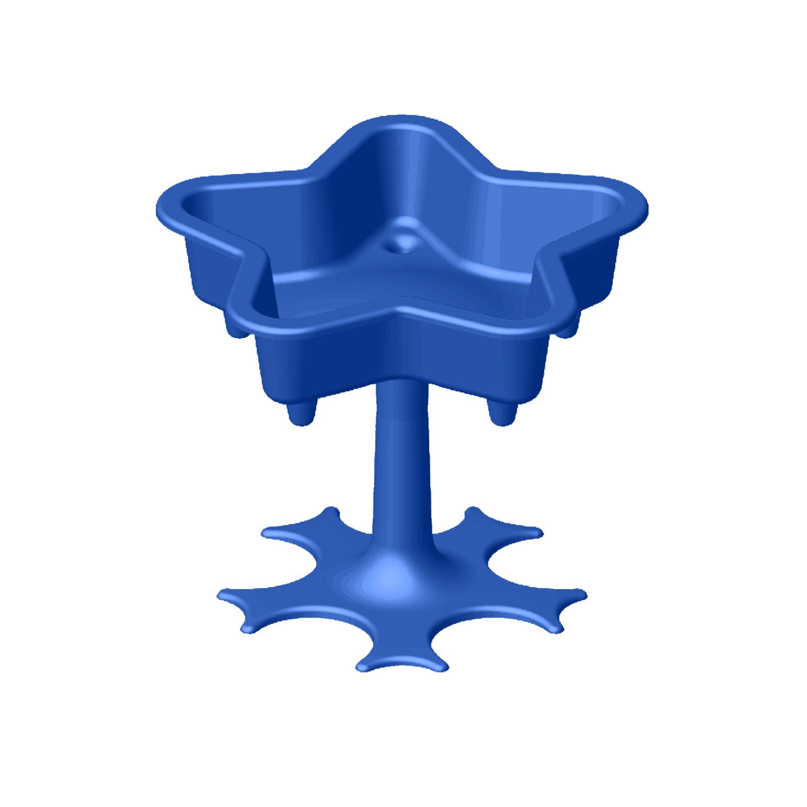 distributore per bicchieri a 5 colpi stella festa a cinque punte versare artefatto bicchiere da vino cremagliera più fresco birra distributore di bevande accessorio per sbarra: blu