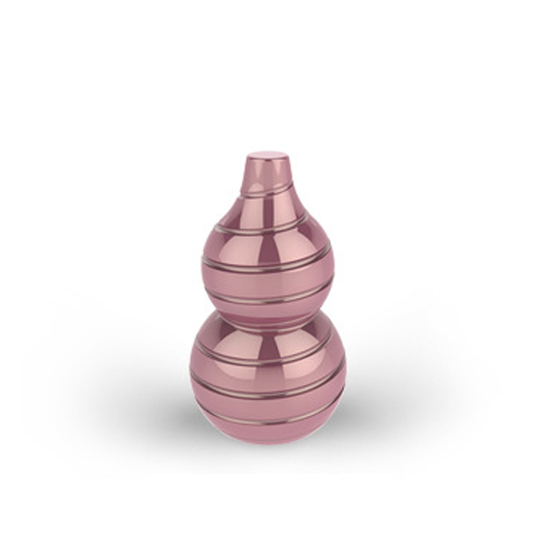 Toupie anti-stress en métal pour adulte, jouet de bureau, décompression, idéal pour enfant, nouveauté: rose gold