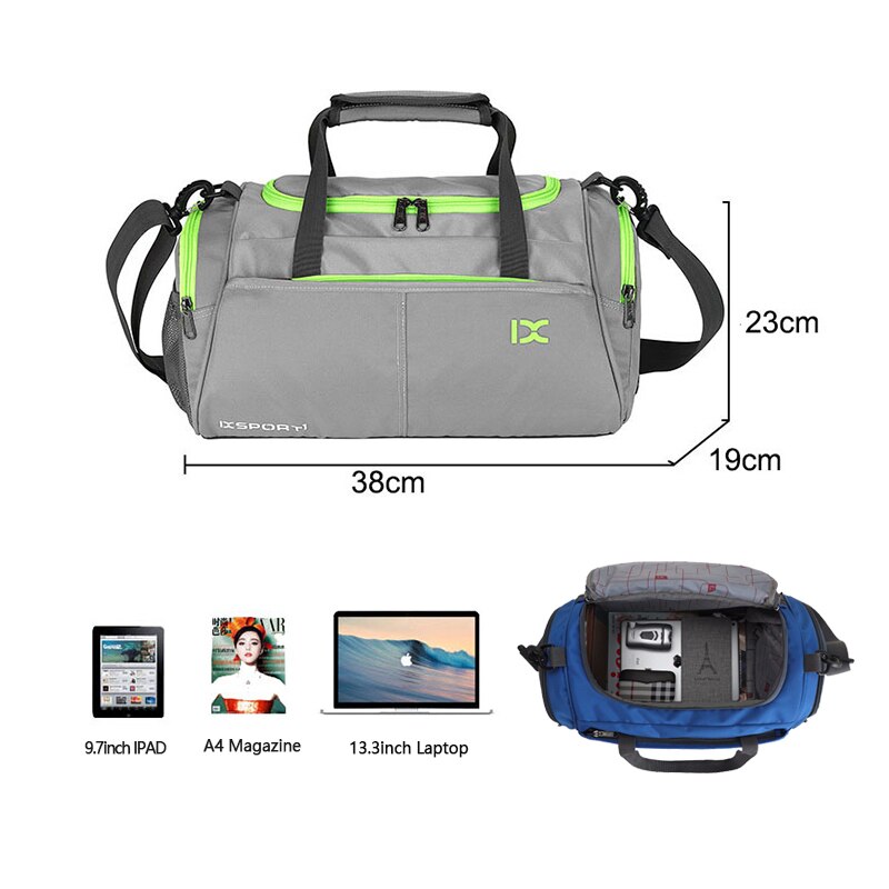 Sac à main de sport étanche en nylon pour fitness, pour hommes et femmes, pour entraînement physique, voyage, tapis de yoga,