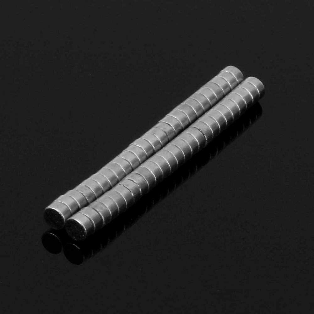 50Pcs N52 3X1.5Mm Ronde Cilinder Super Sterke Zeldzame Aarde Diy Neodymium Magneten Koelkast Ambachten Voor Akoestische veld Elektronica