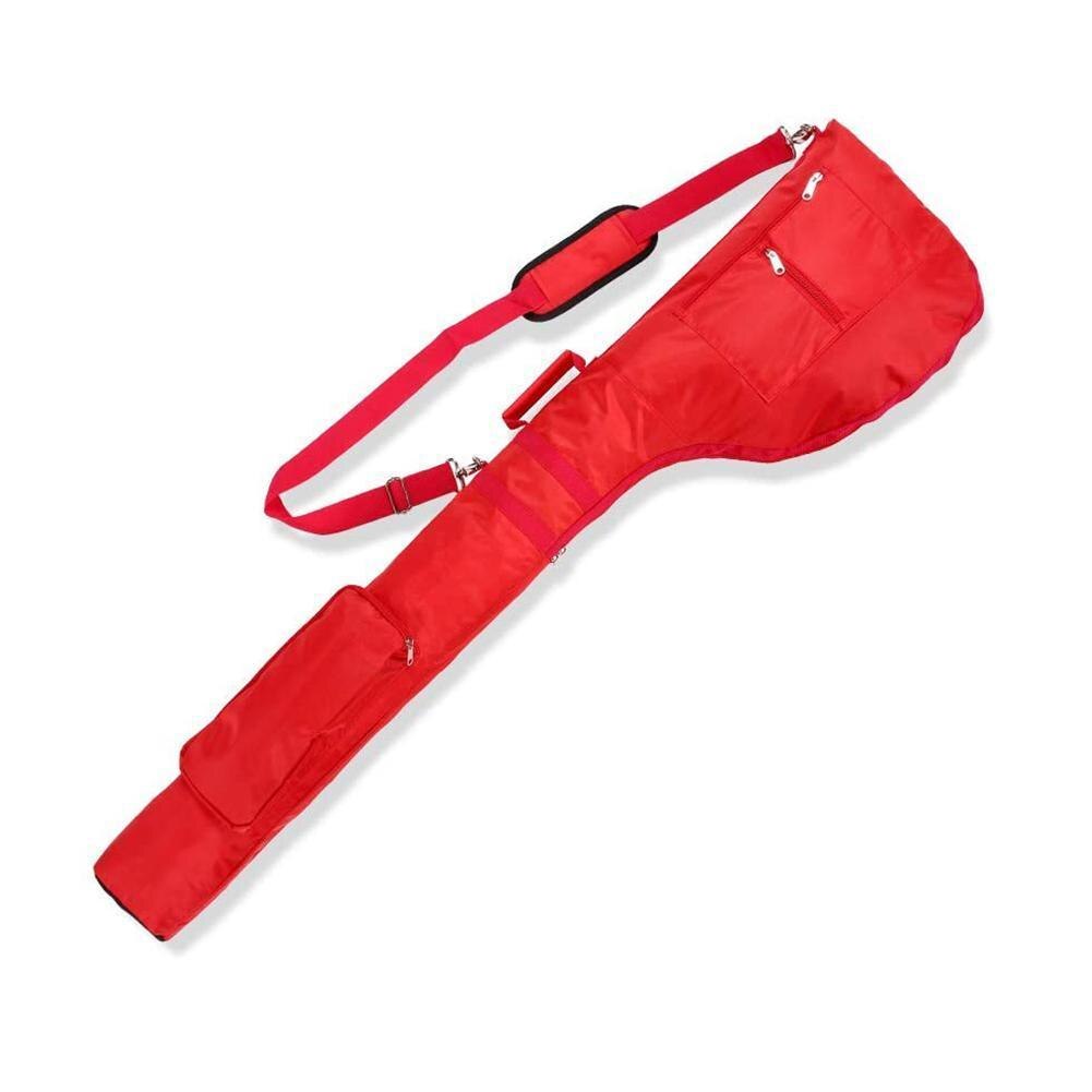 Golf practice bag, Golf clubs bag, nylon environmental golf protection half material bag of set F5Q0