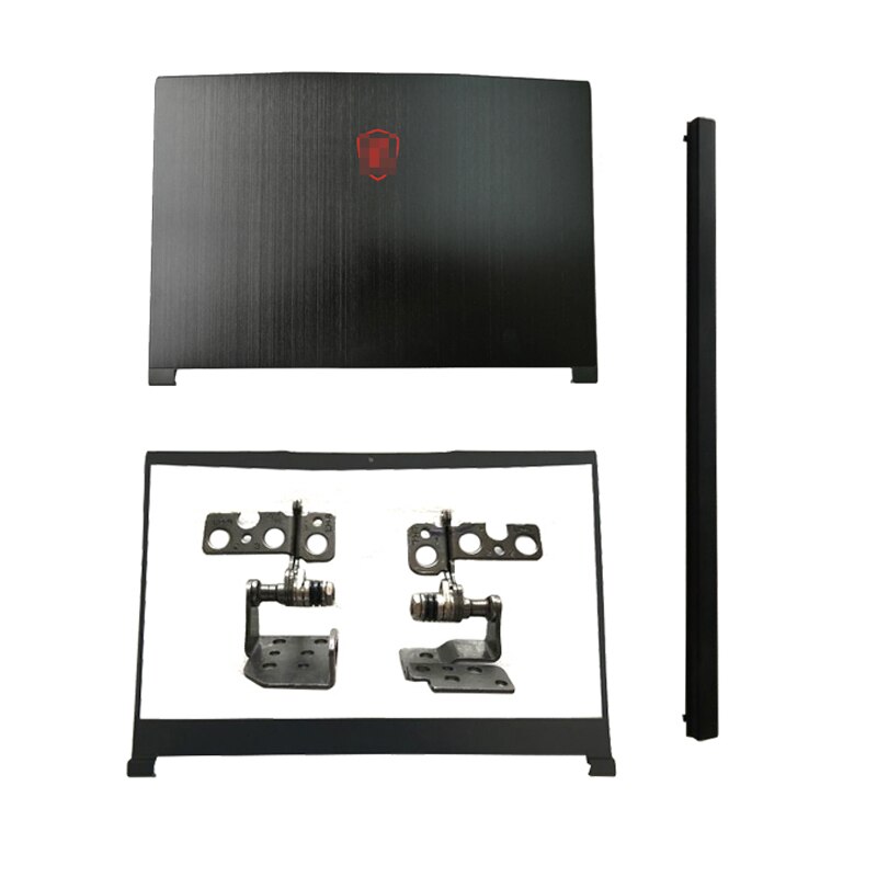 Laptop LCD Back Cover/Front Bezel/Hinges/Hinge Cover For MSI GF63 MS-16R1 16R3 WF65 Top Back Case Screen Back Cover Bezel