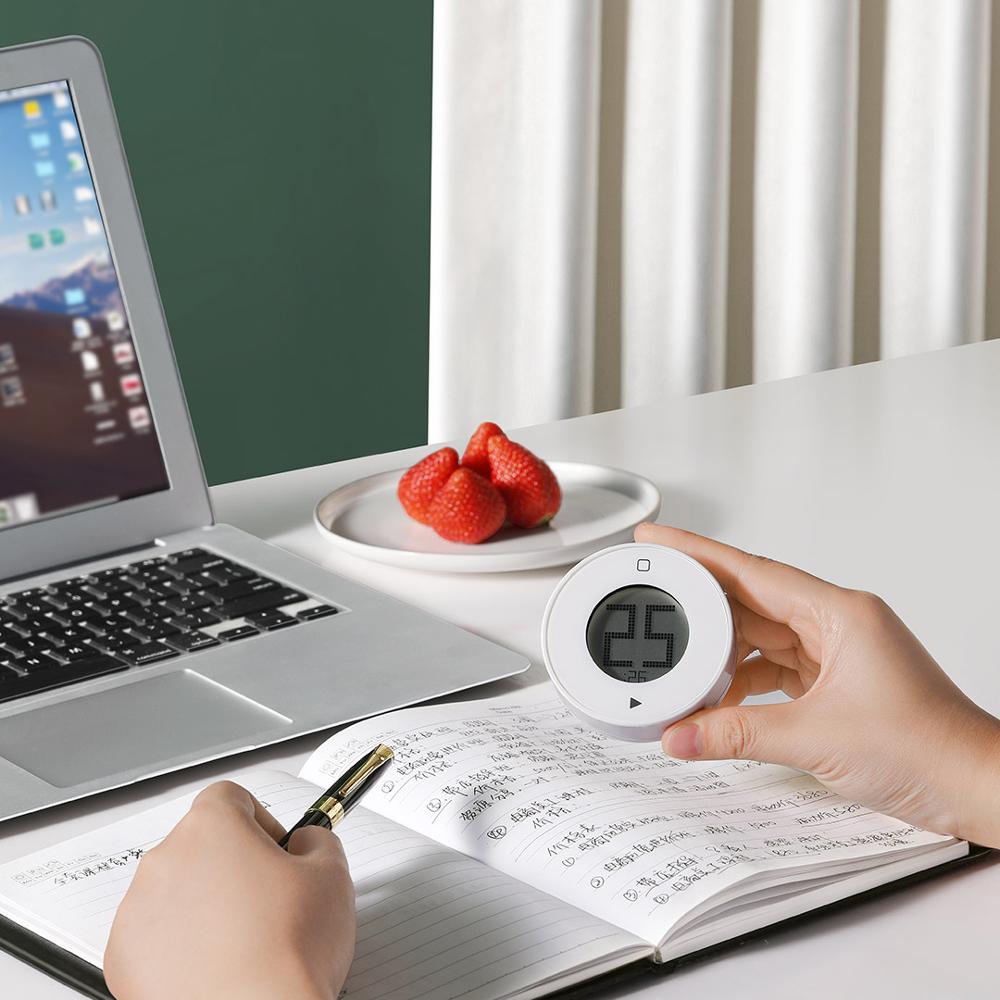 Youpin Jiezhi Magnetic Electronic Timer LCD Digital Screen Kitchen Cooking Reminder Alarm Countdown Timing Accurate 10s-99min