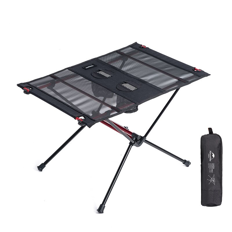 Naturehike Lichtgewicht Inklapbare Aluminium Draagbare Roll Up Outdoor Opvouwbare Camping Tafel Opvouwbare Picknicktafel NH19Z027-Z