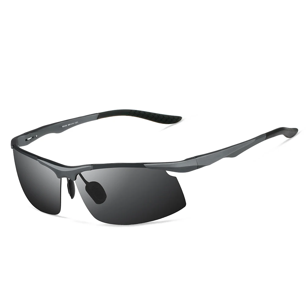 Occhiali da sole da uomo con lenti in grigio tecnologia lenti fotocromatiche | Acquisti Online su