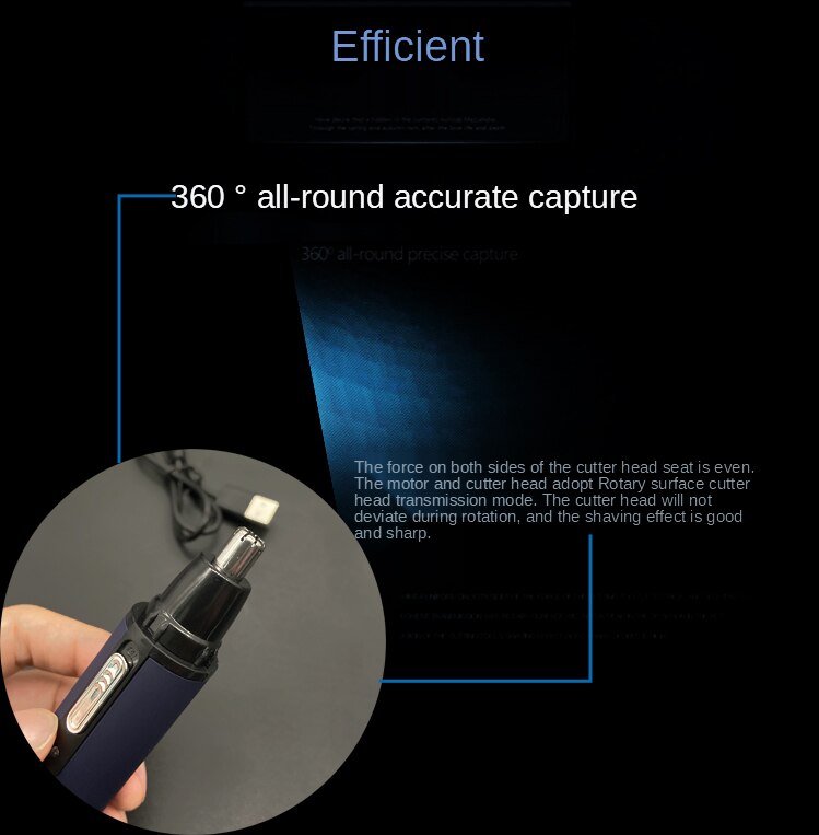 afeitado eléctrico oído, nariz Trimmer cuidado facial, nariz Trimmer pelo para los hombres afeitado maquinilla de afeitar la barba de la máquina de limpieza de