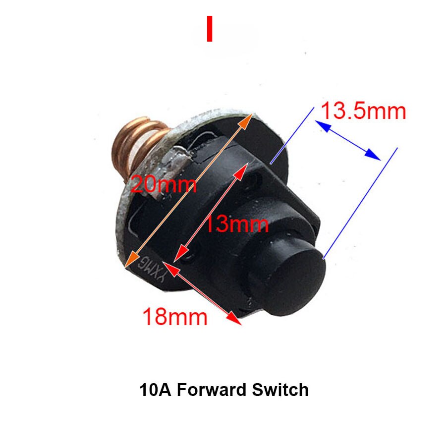 LED Taschenlampe drücken Taste Schalter AUF aus Elektrische Taschenlampe Schwanz Schalter T6 Q5 C8 501B 502 DIY reparatur Aktualisierung teil für LED Taschenlampe lampe: I