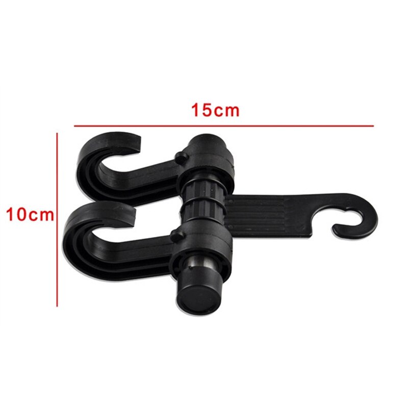 Ganchos para reposacabezas de asiento trasero de coche, percha para bolso, tela para bolso, comestibles, automóvil, novedad de