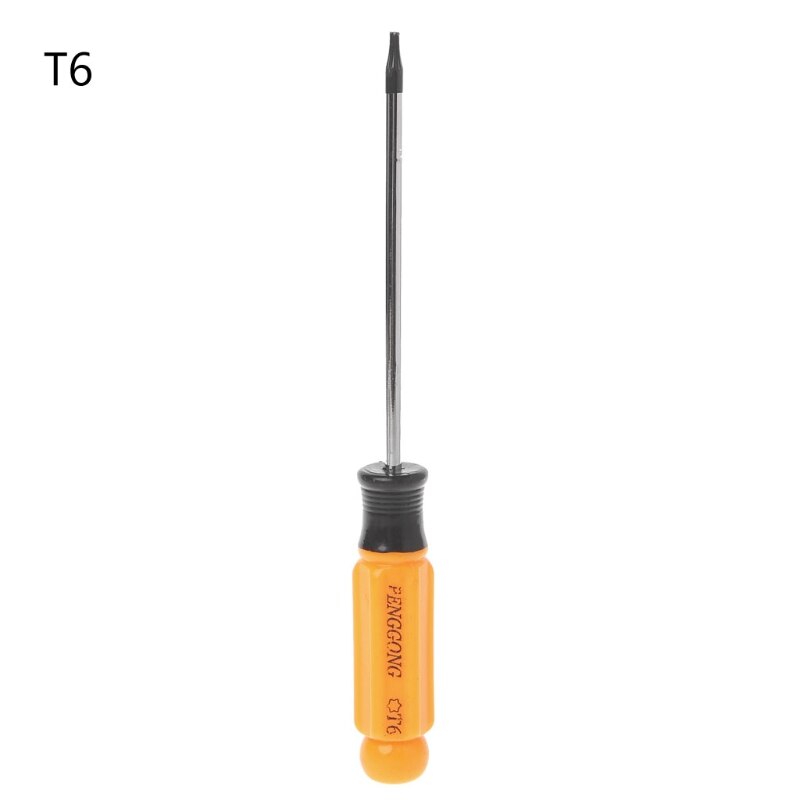 Hexagon Screwdriver Multifunctional Hand Tool Screw Repairing Kit Hex Key Set: T6