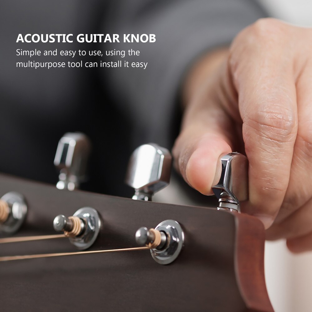 1 Set Gitaar Stemsleutels Multipurpose Pin Puller String Winder Tuning Sleutel