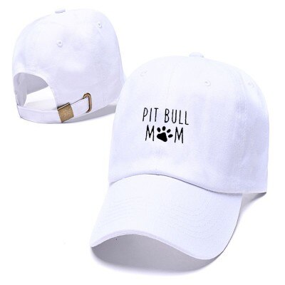 Letters Pitbull Cap Hoed Paar Straat Baseball Cap Outdoor Bulldog Cap