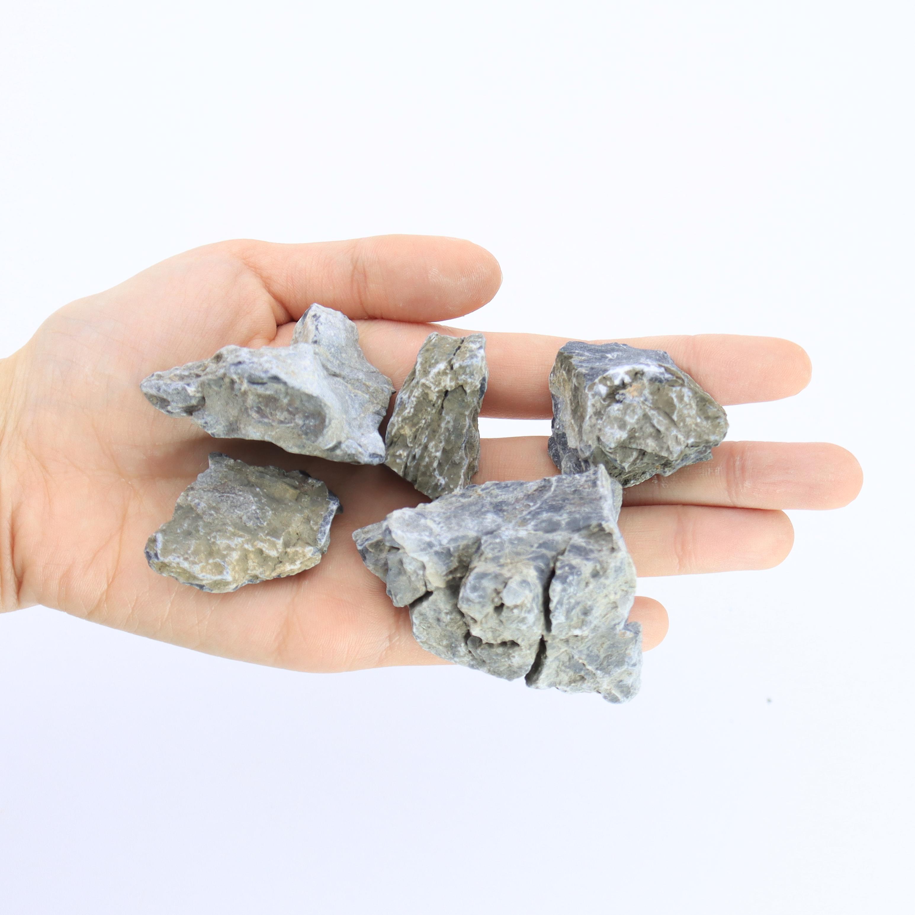1lb/350g naturlig kalkstein, akvarielandskapsdekorasjonsstein, porøs kalsiumkarbonatstein, akvariefyll, potteplante