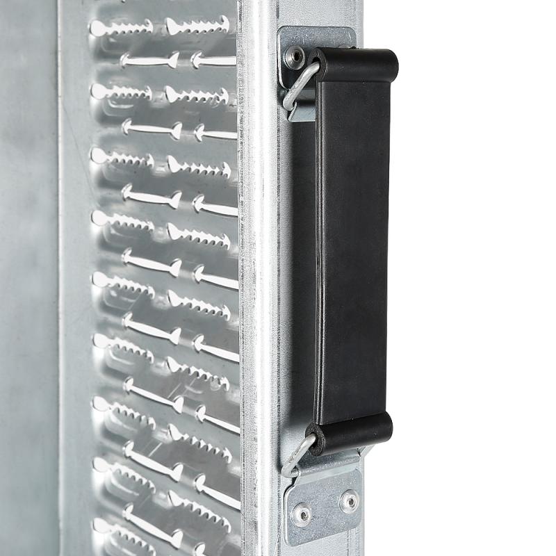 400kg 1 Pair Trailer Couplings Perforated Non-slip Loading And Unloading Ramp Steel Trailer Couplings & Accessories HWC