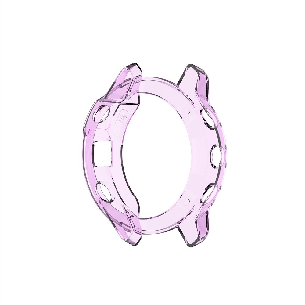 For Garmin Fenix 6 6S 6X Pro TPU Watch Case Smart Bracelet Protective Frame Shell Replacement Soft Shockproof Clear Protector