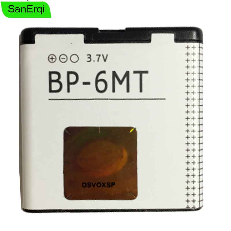 BP-6MT Batterij Voor Nokia 6720C E51 E51i N78 5610 6110 N82 N81 6720 BP6MT BP 6MT 1050mAh
