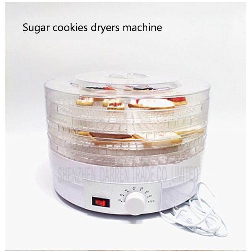 Plug Food Dehydrator Fruit Vegetable Herb Meat Drying Machine Snacks Food Dryer Fruit dehydrator with 5 trays