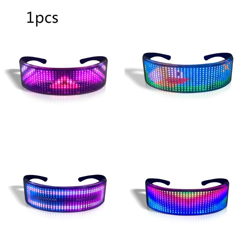 Bluetooth APP Control recargable por USB programable luz LED para fiestas B2QE