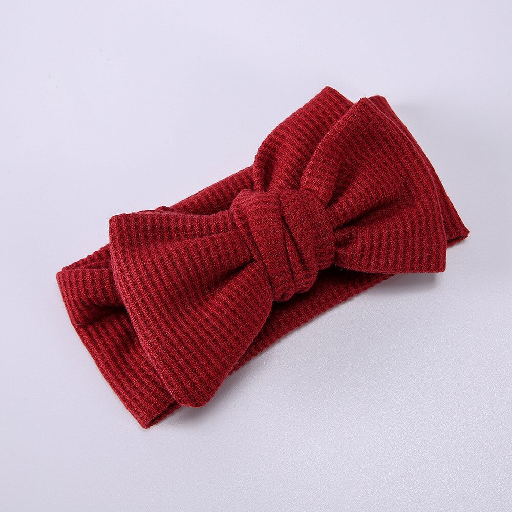 diadema bebe niña diadema niña lazos pelo niña bebe turbantes para bebes accesorios bebe diademas para bebe niña lazos pelo niña Diadema de bebé con lazo para niña,diademas para niña: 5 Red