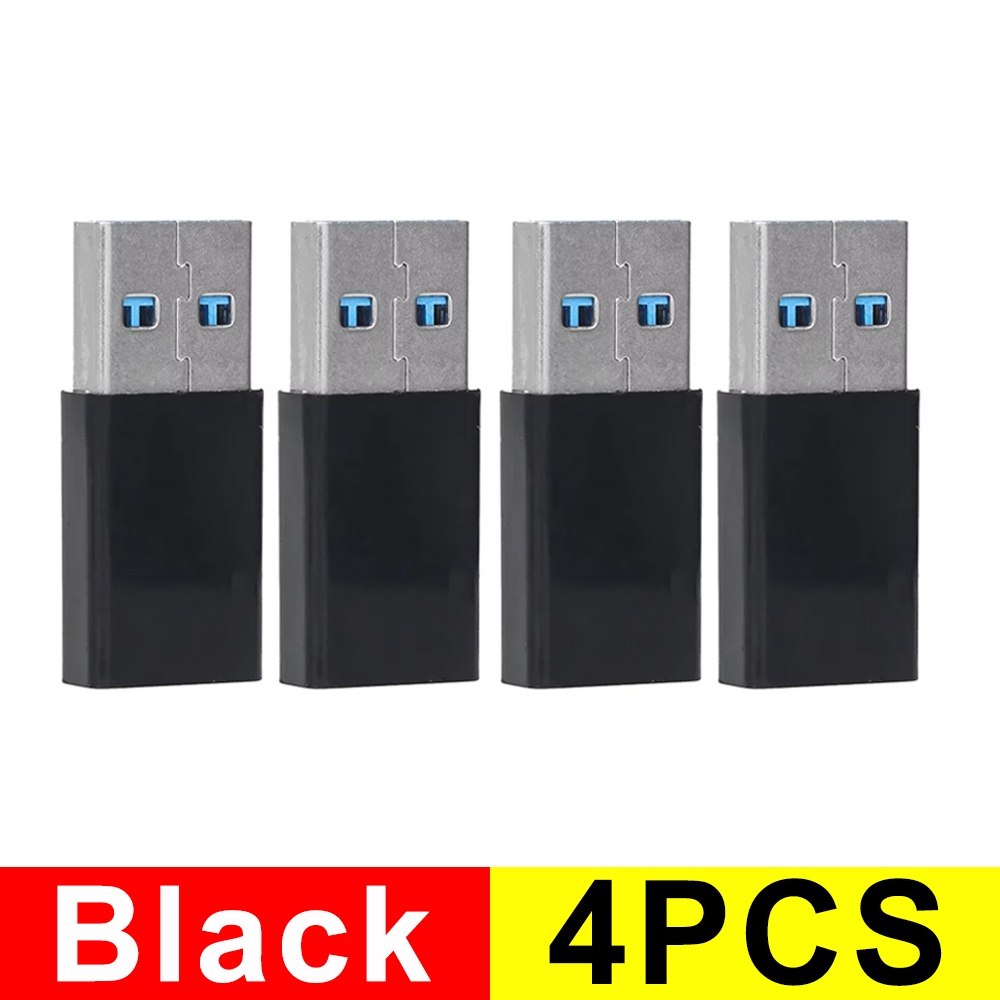 USB C 3.0 Adapter Type C To USB Adapter Male To Female USB-C Converter USB Type-C Converter for Macbook PC Laptops Mobil Phone: pink