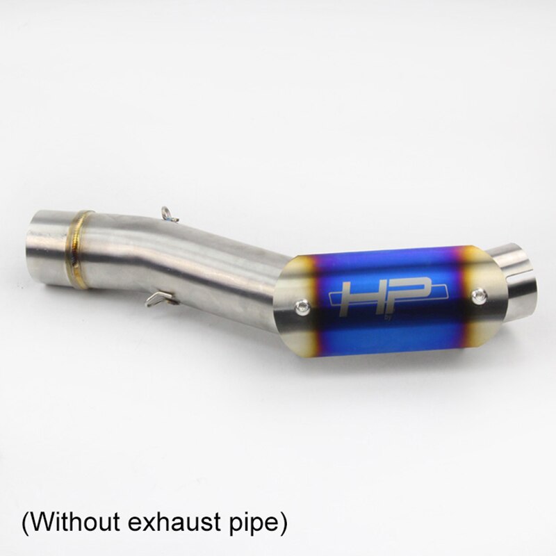 Silenciador de Escape para motocicleta Protector de fibra de carbono, cubierta de protección térmica, cubierta antiincrustante para z900 Pit Bike Vintage: F2-HP