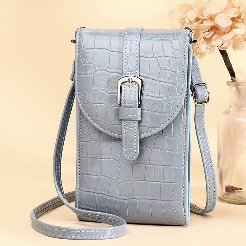 Vrouwen Schoudertas Pu Leather Crossbody Telefoon Tas Portemonnee Kaart Handtassen Messenger Draagbare Kleine Vierkante Tas Voor Meisjes Vrouwelijke