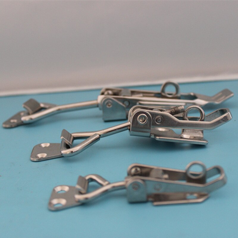 2pcs Boat Locker Anti Rattle Latch Fastener Clamp Marine Stainless Steel