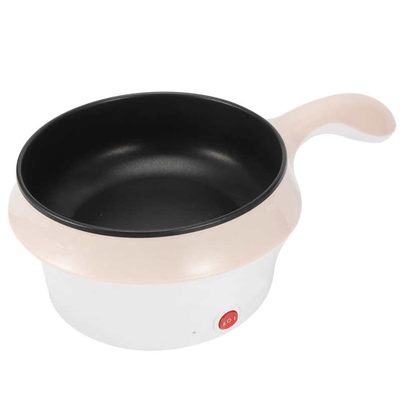 1pc Electric Multi Cooker 1.8L Non Stick Electric Cooker Multifunctional Miniwatt Multi Layer Mini Pot with Food Steamer