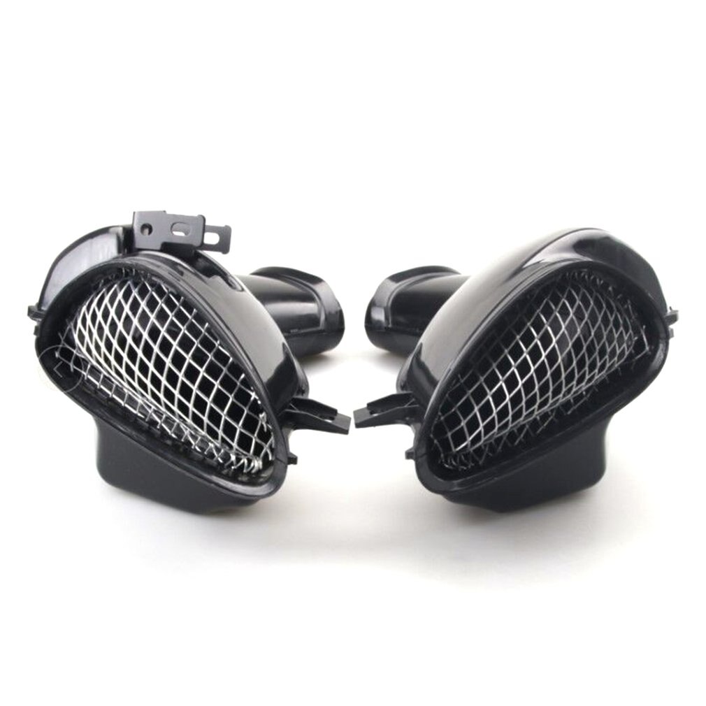 1 Pair Motorcycle Ram Air Intake Tube Duct Pipe For Suzuki GSXR 600 750 1000 00-03 K1 ABS Plastic Motorbike Replacement