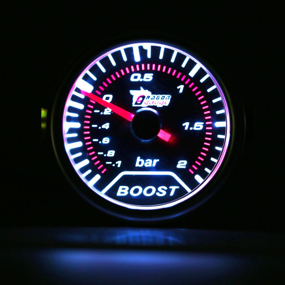 Turbo Ladedruckanzeige 2,5 Zoll 60 mm   Modifikations LED Turbo Ladedruckanzeige für