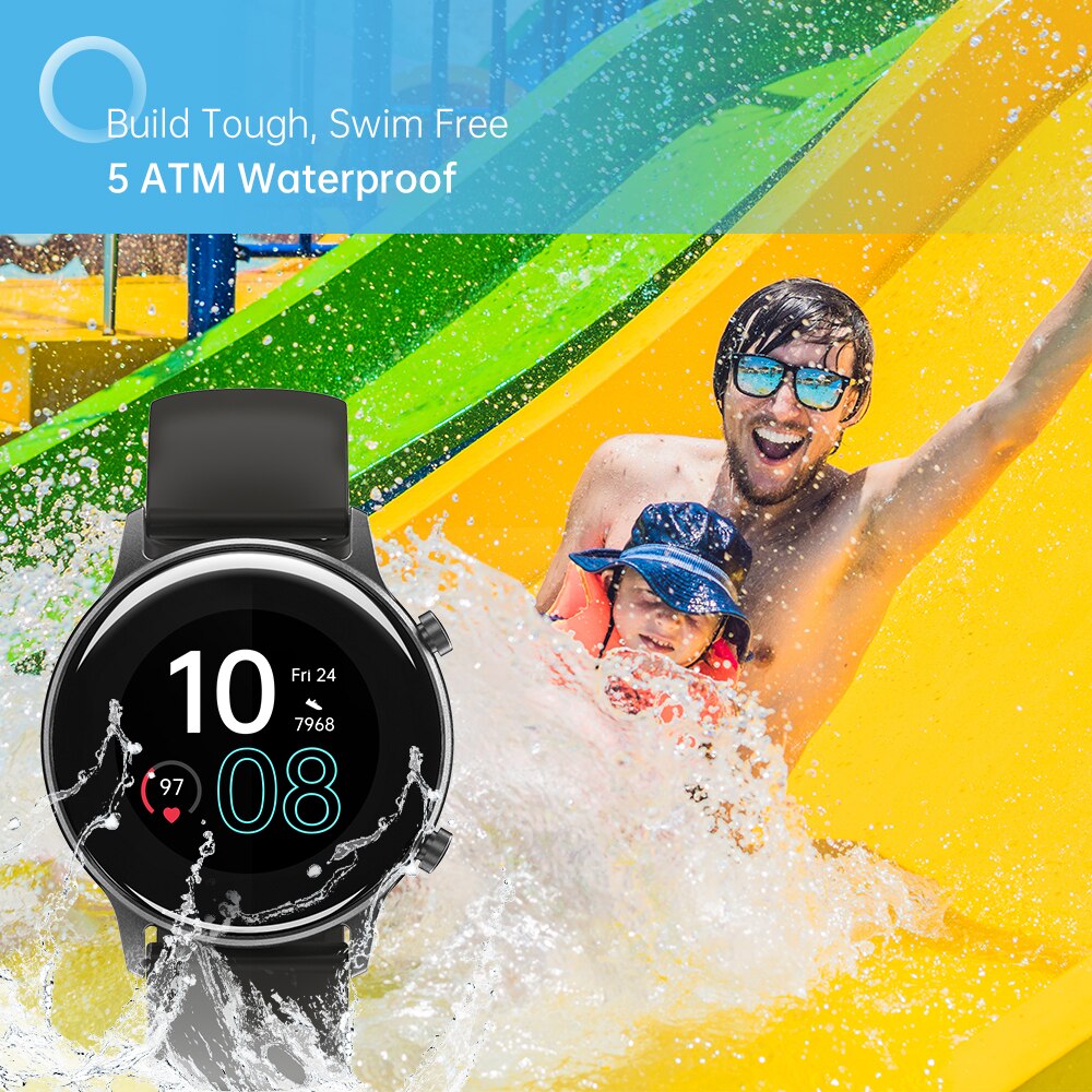 UMIDIGI Urun Smart Watch GPS Men Women 5ATM Waterproof For Android IOS Clock Heart Rate Sleep Monitoring Smartwatch