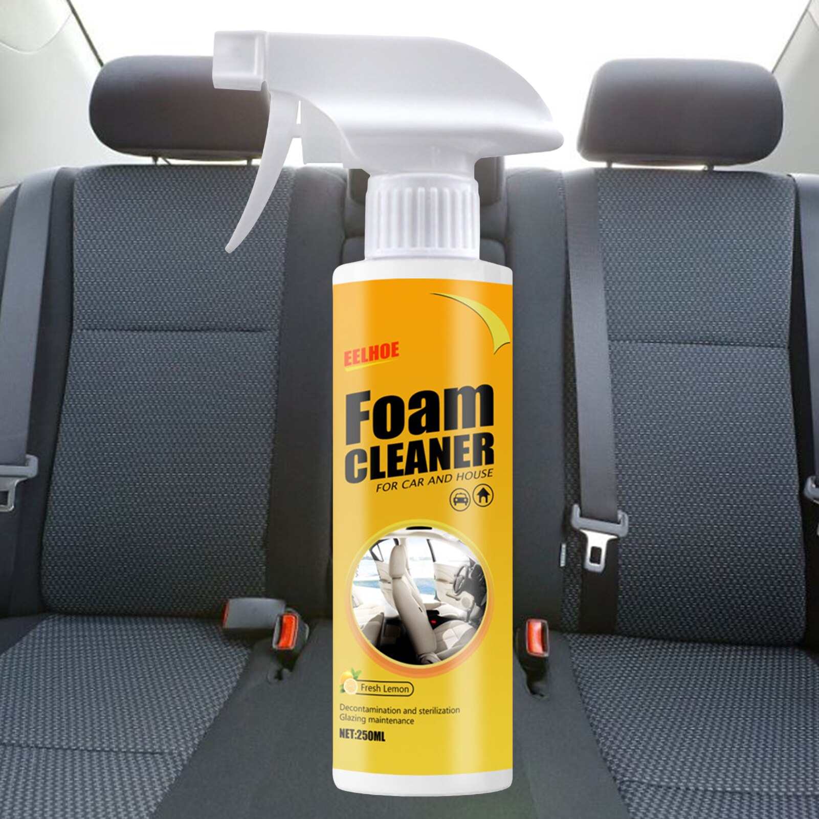 Limpiador de espuma para Interior de asiento de coche, productos automotrices, limpiador de cuero duradero, nuevos accesorios