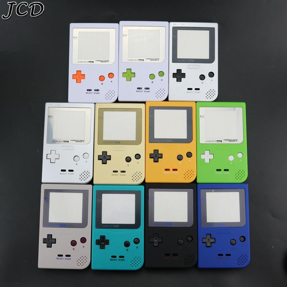 JCD carcasa Shell con botones kit de reemplazo para GBP de plástico funda completa para Gameboy de bolsillo consola de juego