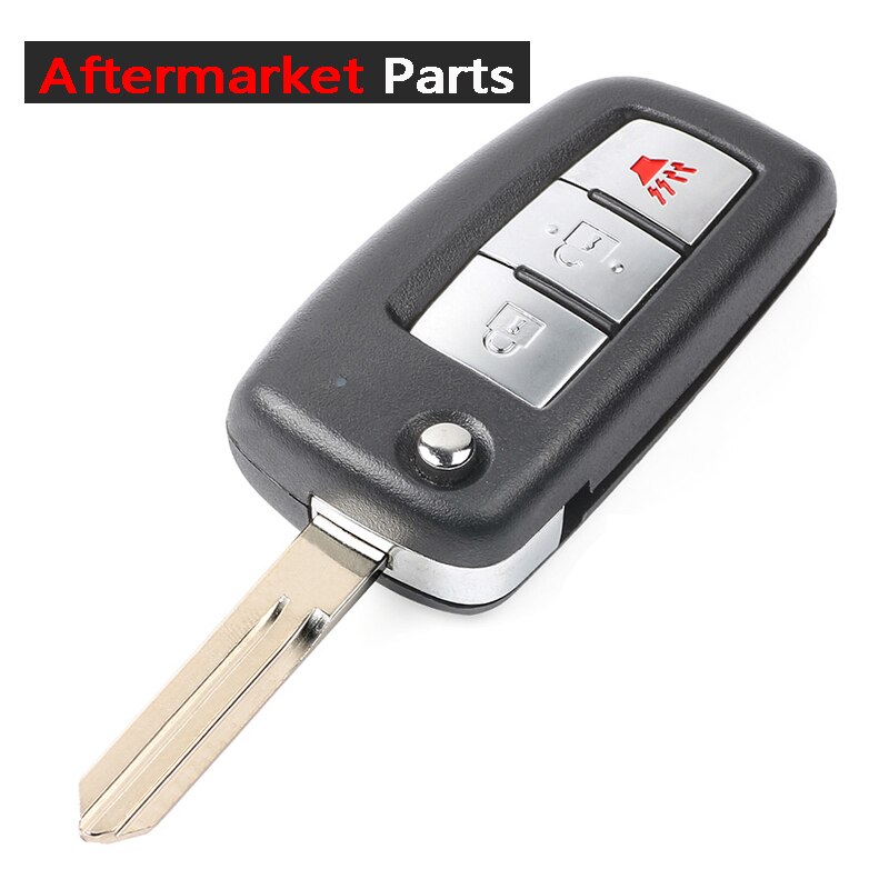KEYECU 434MHz PCF7961M Chip CWTWB1G767 OEM / Replacement Flip 3 Button Remote Key Fob for Nissan Rogue: Aftermarket Parts
