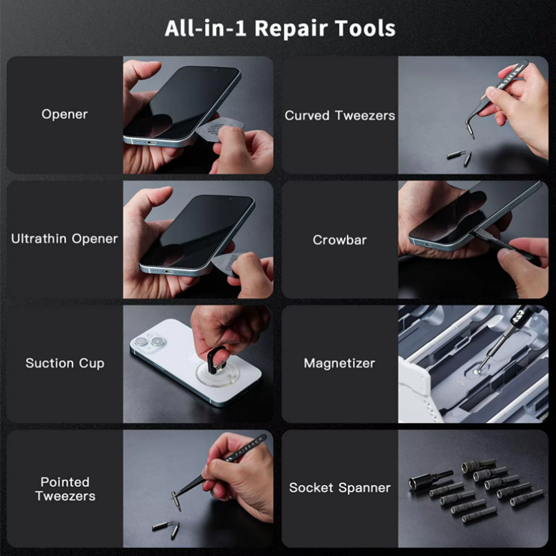 180 in 1 Precision Screwdriver Set Multifunctional Tool Box Magnetic Torx Bits Repair Disassembly For iPhone PC DIY