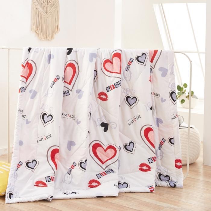 15 Gewassen Quilt Polyester Airconditioning Dekbed Zachte Ademend Koele Deken Dunne Geometrische Print Sprei Bed Cover