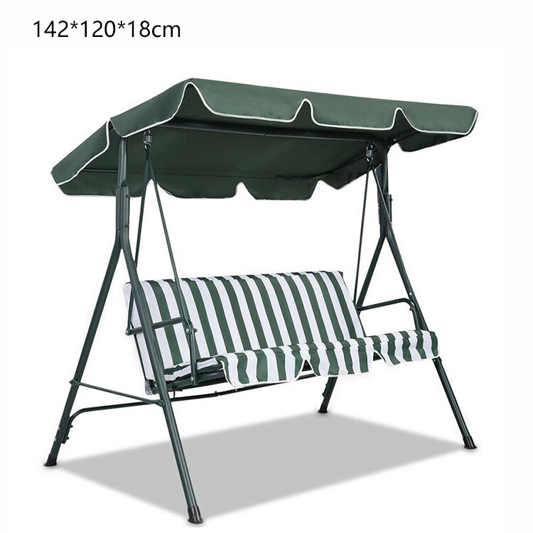 Jardin cour étanche maison jardin balançoire ensemble couverture protection solaire couverture seulement plafond couverture multicolore en option