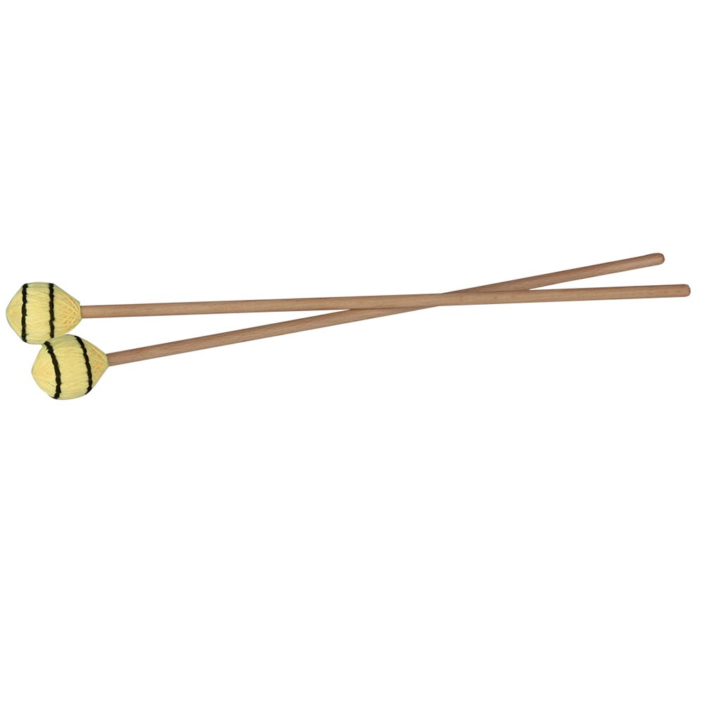 1 par de Marimba palo mazos xilófono Glockensplel mazo haya manejar instrumento accesorios para profesionales aficionados
