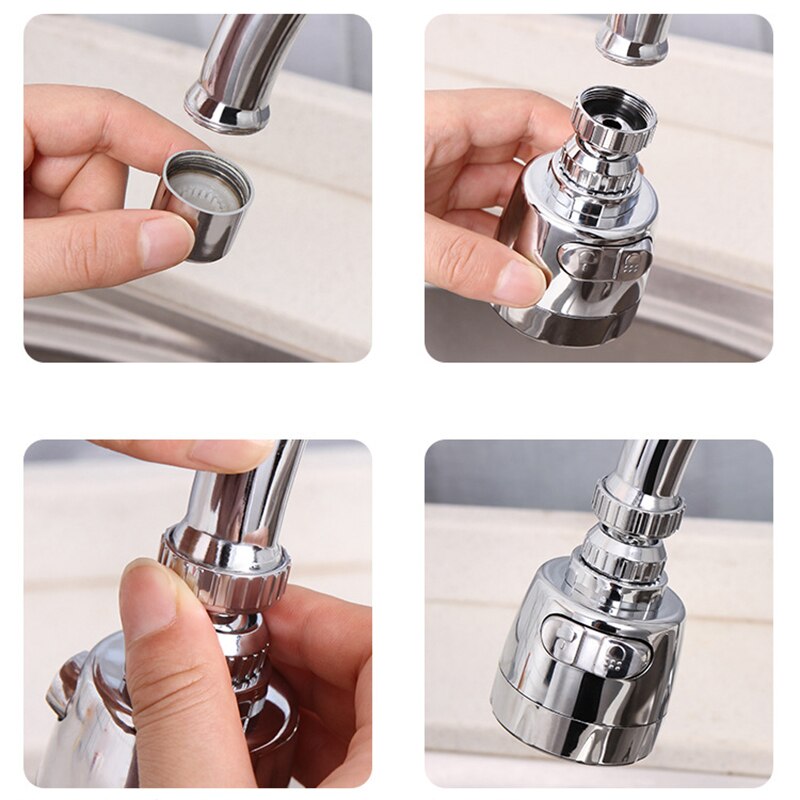 Spuit Filter Keuken Accessoires Kraan Kranen Water Tap Nozzle Badkamer Adapter Saver Armatuur Waterbesparende Keukenkraan