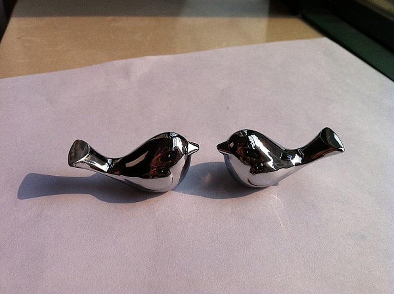 Porte-carte oiseau ou argent antique 10 pièces/lot | Décor de table pour réception de mariage,