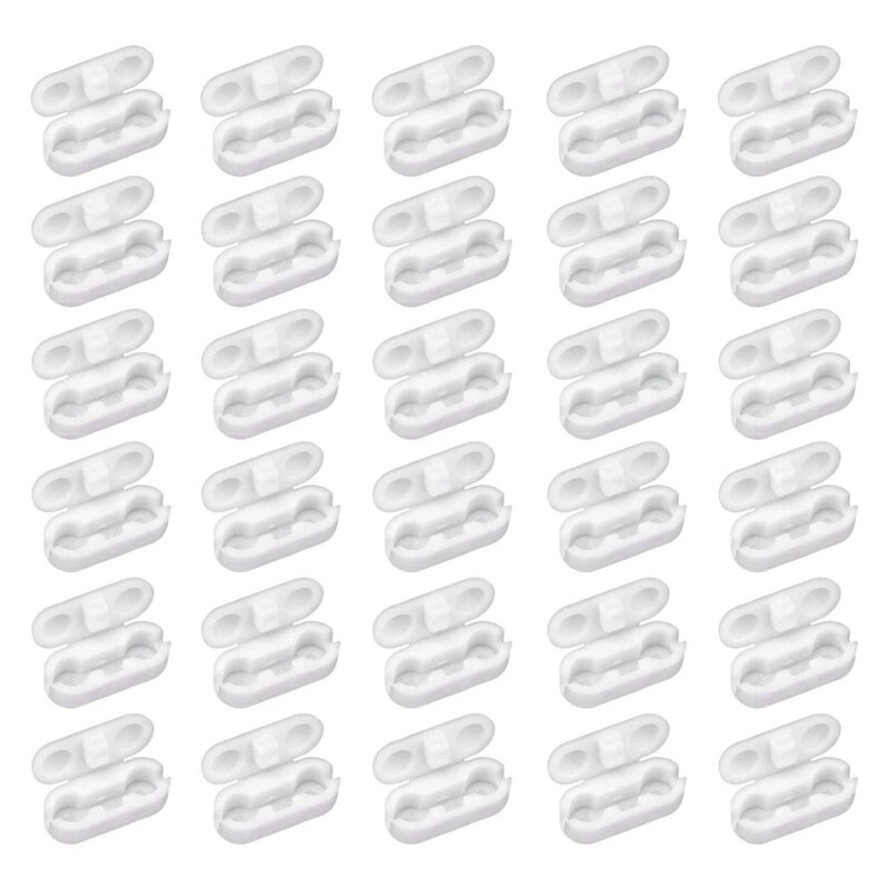 100 Pack Vervanging Verticale Romeinse Rolgordijn Bal Chain Cord Connector Clips Voor Roller, Romeinse En Verticale Jaloezieën: Default Title