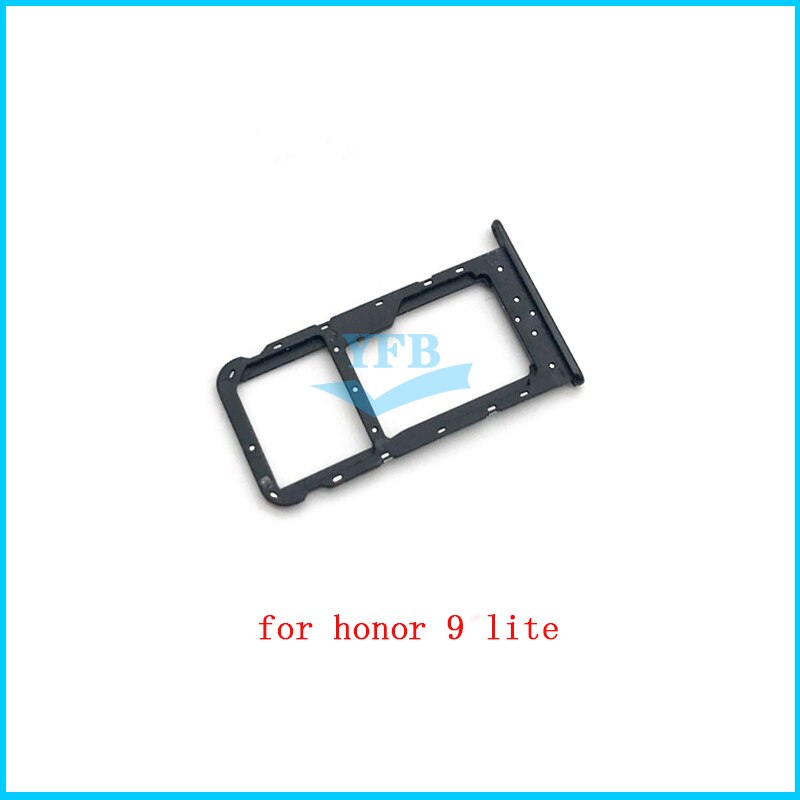 Fente pour carte SIM pour Huawei Honor 9 lite carte SD adaptateur porte-plateau pièces de rechange