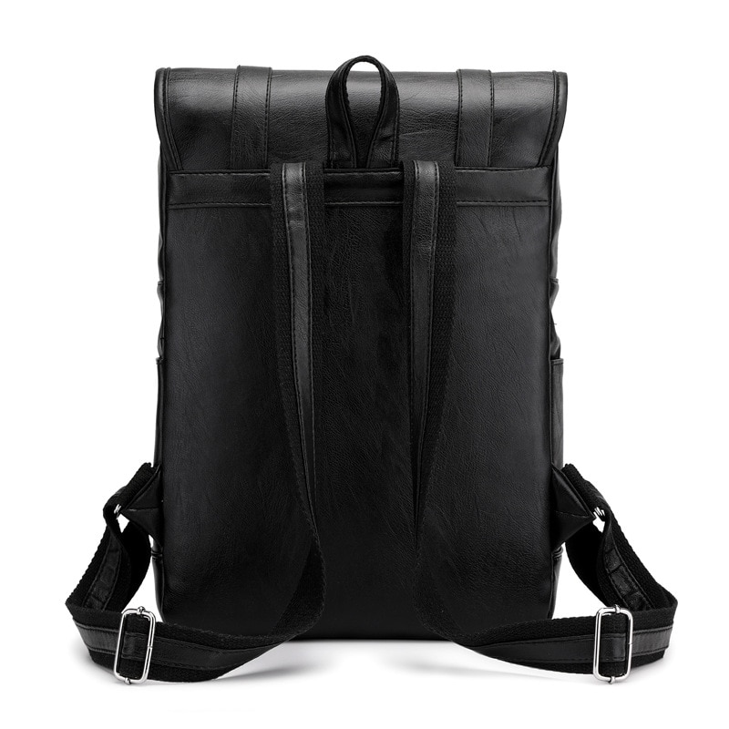 Beste heren zakelijke rugzak reistas waterdichte slanke laptop rugzak schooltas kantoor heren rugzak tas leer