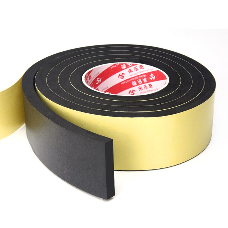 Thicken Eva single-side sponge mat black foam rubber article bubble shockproof buffer collision automobile sound insulation