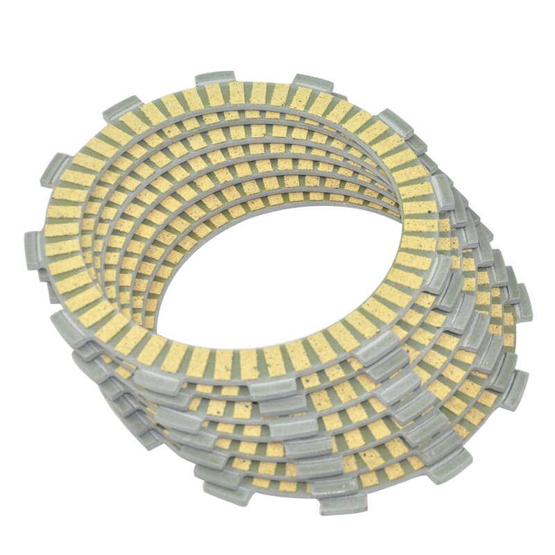 Placas de embrague de fricción de motocicleta, piezas de Motor de bicicleta para HONDA CR125R CR 125 R 1987-1999, 7 Uds.