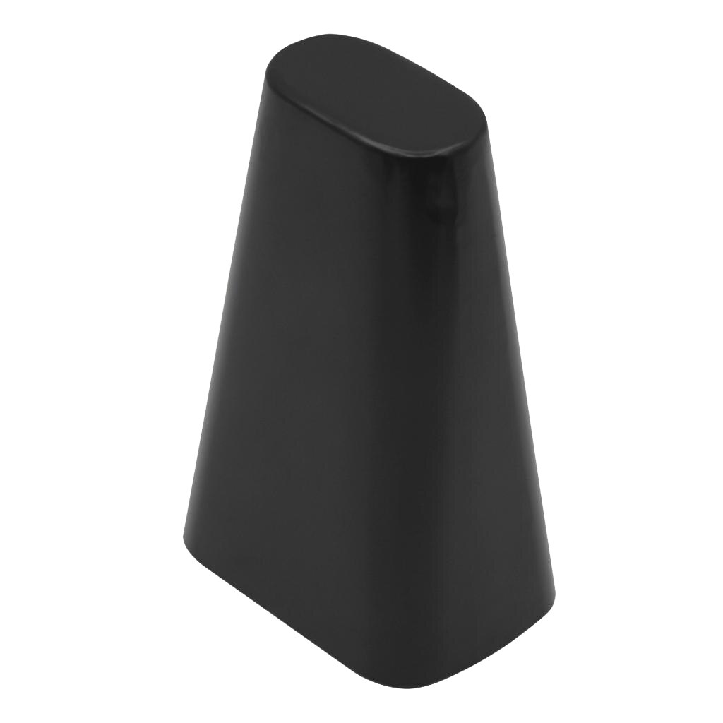 6&quot; High Pitch Hand Held Cowbell Cow Bell Percussion Musical Instrument Black