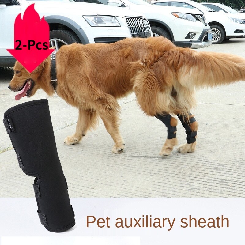 Dog Knee Protection Pet Operation Recovery Joint Protection Sub Pet Products 2 Pcs Care Products Velcro Ventilation