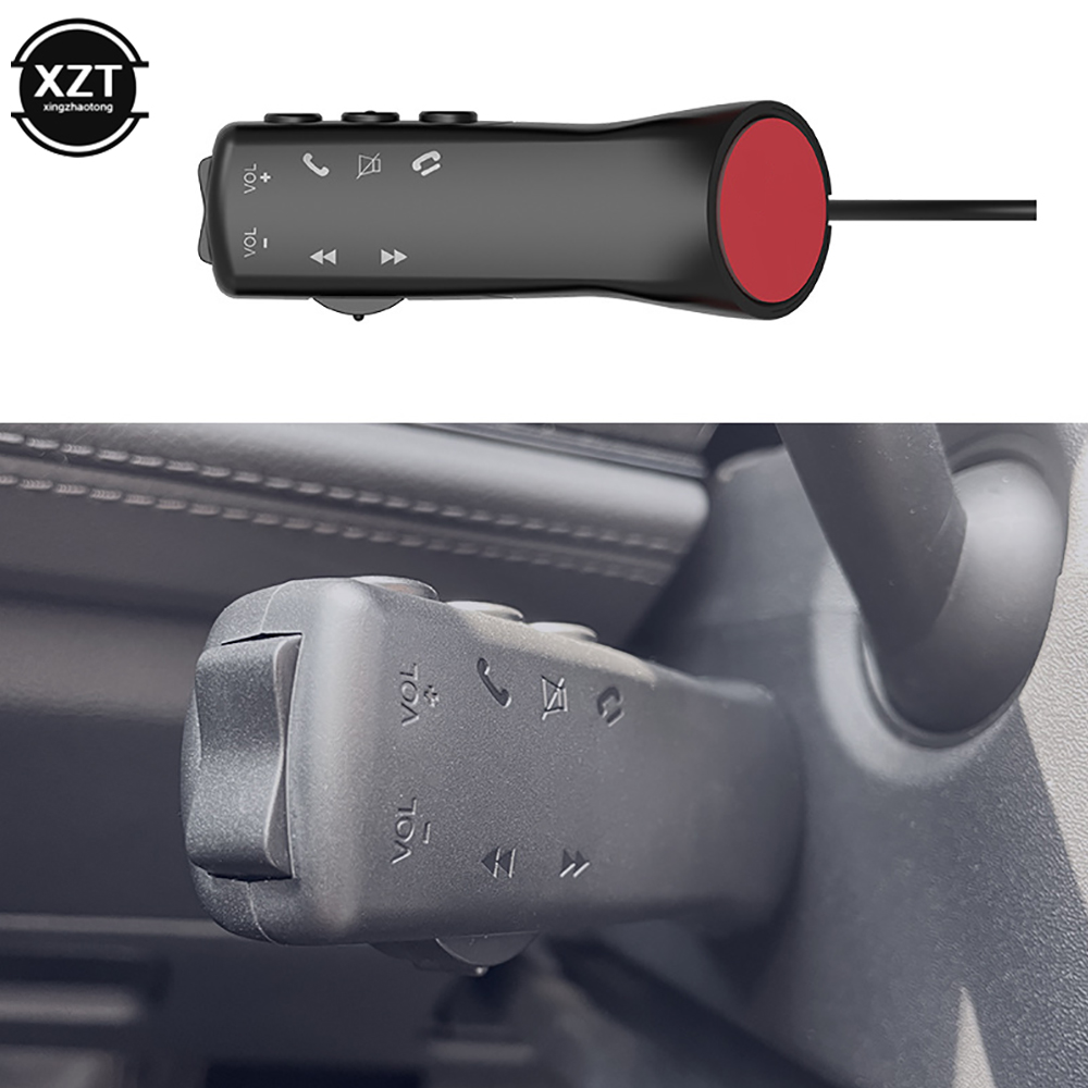 HD 7 Key Car Multifunction Steering Wheel Control Button for Car Radio DVD GPS Multimedia Navigation Head Unit Remote Controller