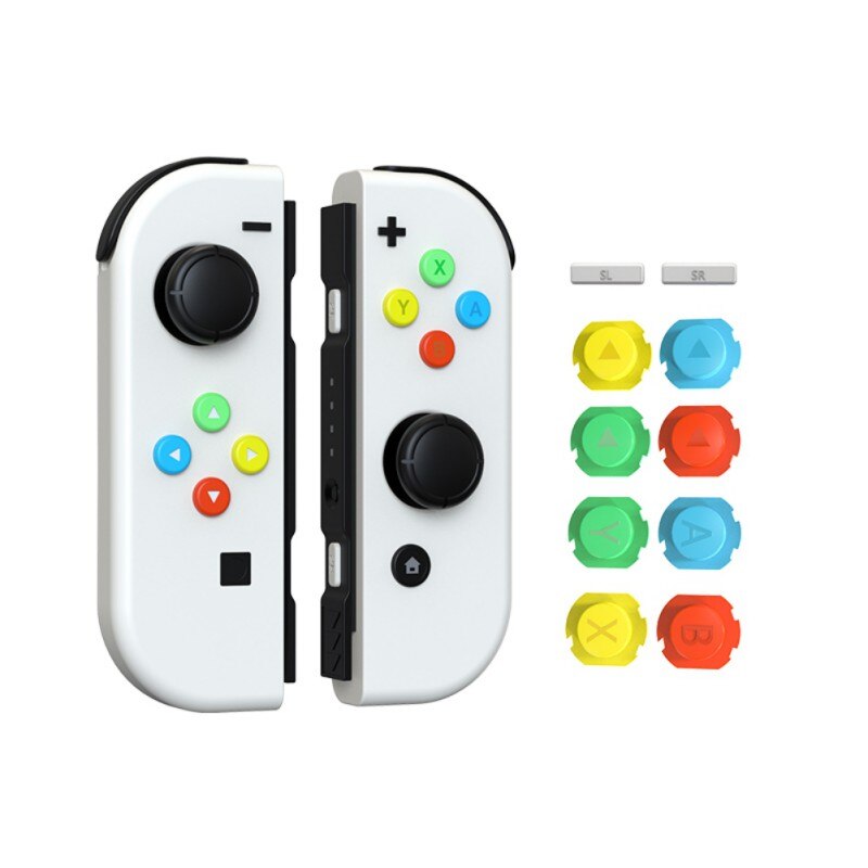 Omhulsel Case Voor Joycon Controller Voor Ns Refurbished Links En Rechts Voor Joycon Joystick Controller: D